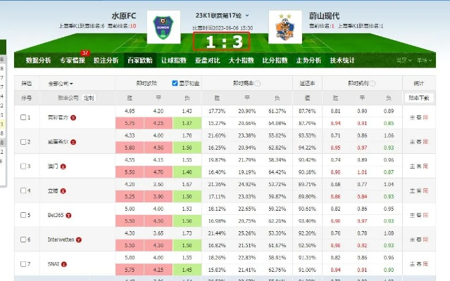 人工智能竞彩足球预测介绍足球赛事中的胜负玄机-第3张图片-www.211178.com_果博福布斯